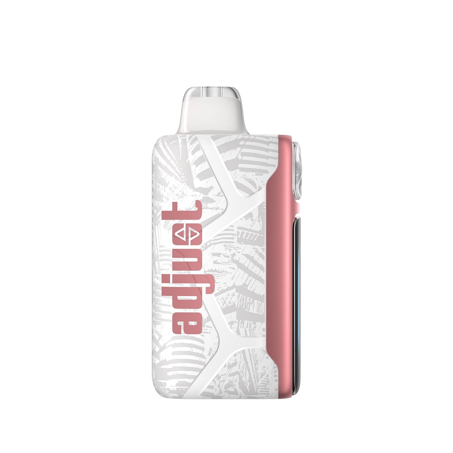 Adjust MyCool Scary Berry 40K Puffs Disposable Vape- Featuring a blend of mixed berries with adjustable ice cooling feature, 5% nicotine strength, vibrant red and white design with soft pink accents.