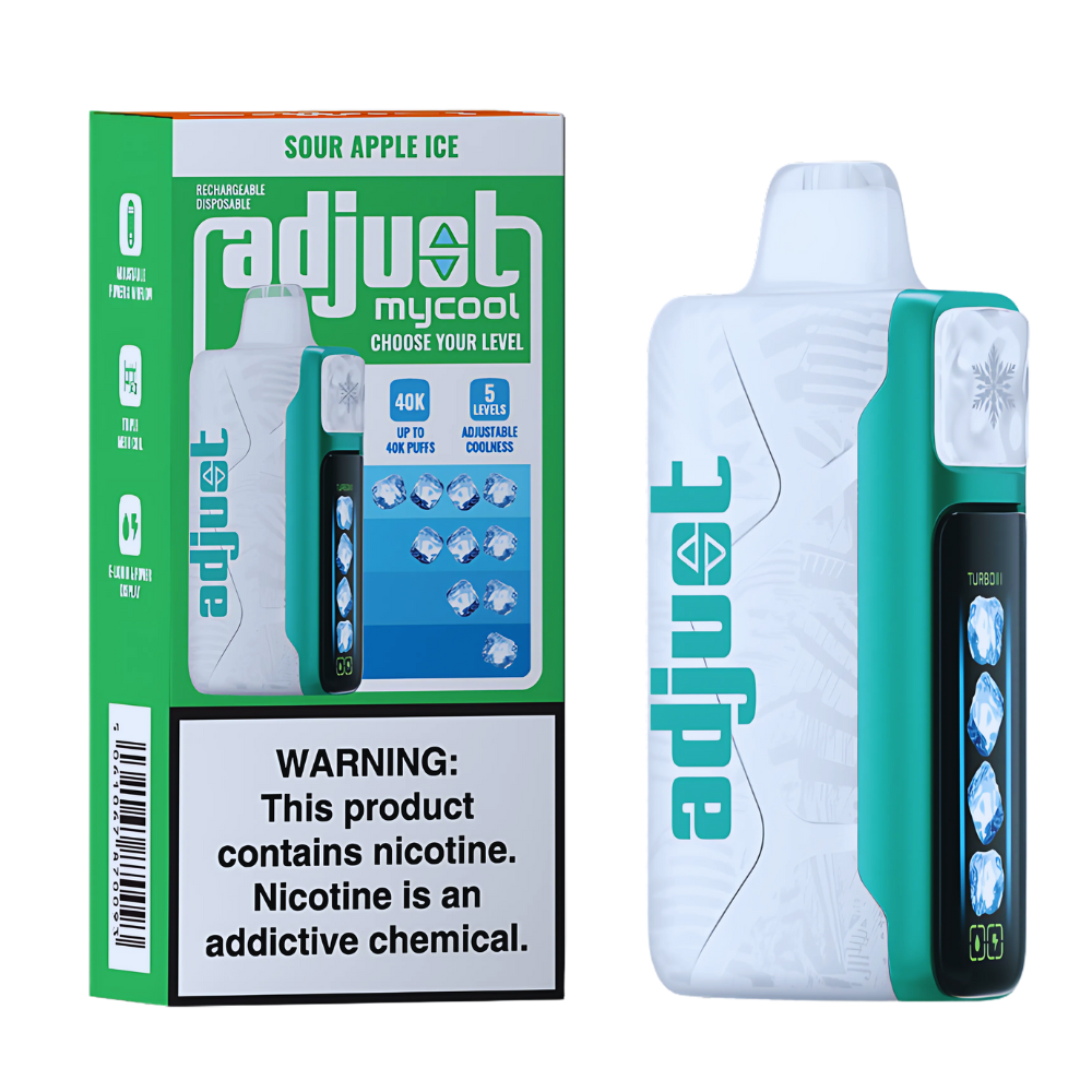 Sour Apple Ice Adjust MyCool | 40K Puffs