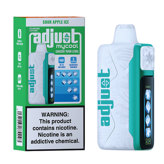 Sour Apple Ice Adjust MyCool | 40K Puffs