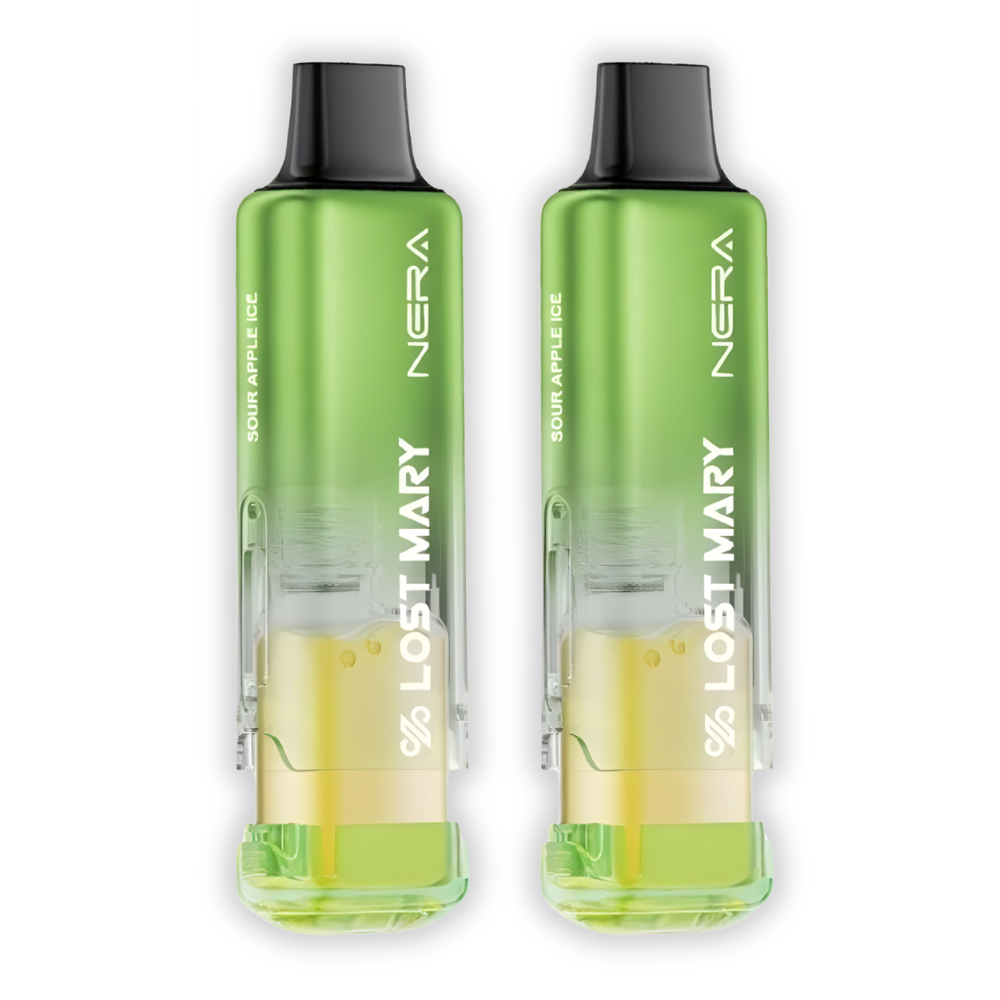 Sour Apple Ice – Lost Mary Nera Fullview Pods | 70K Puffs | Dual 35K Pods