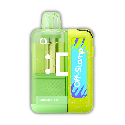 Sour Apple Ice – Off Stamp X-Cube Crystal Kit | 35K Puffs