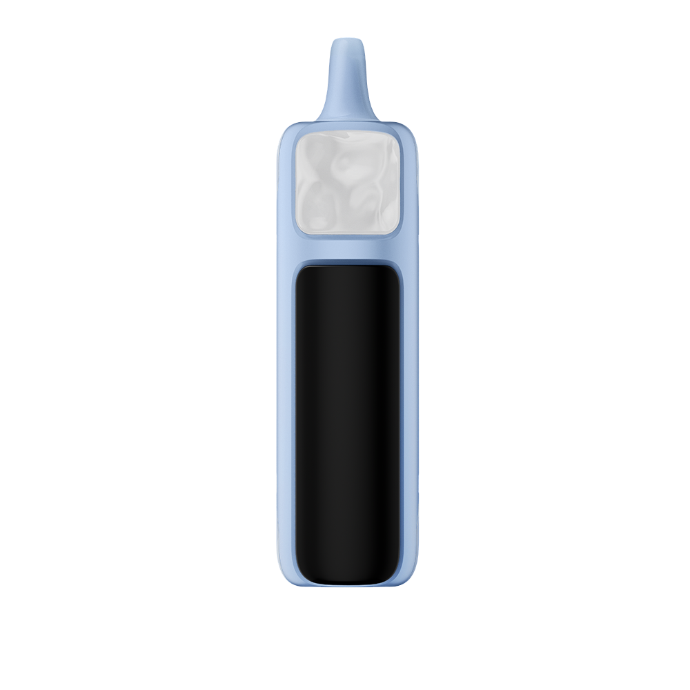 MySour Sour Blue Razz Ice disposable vape device with a sleek blue design, ergonomic build, and modern display. Premium blue raspberry ice-flavored vape for a cool and refreshing vaping experience.