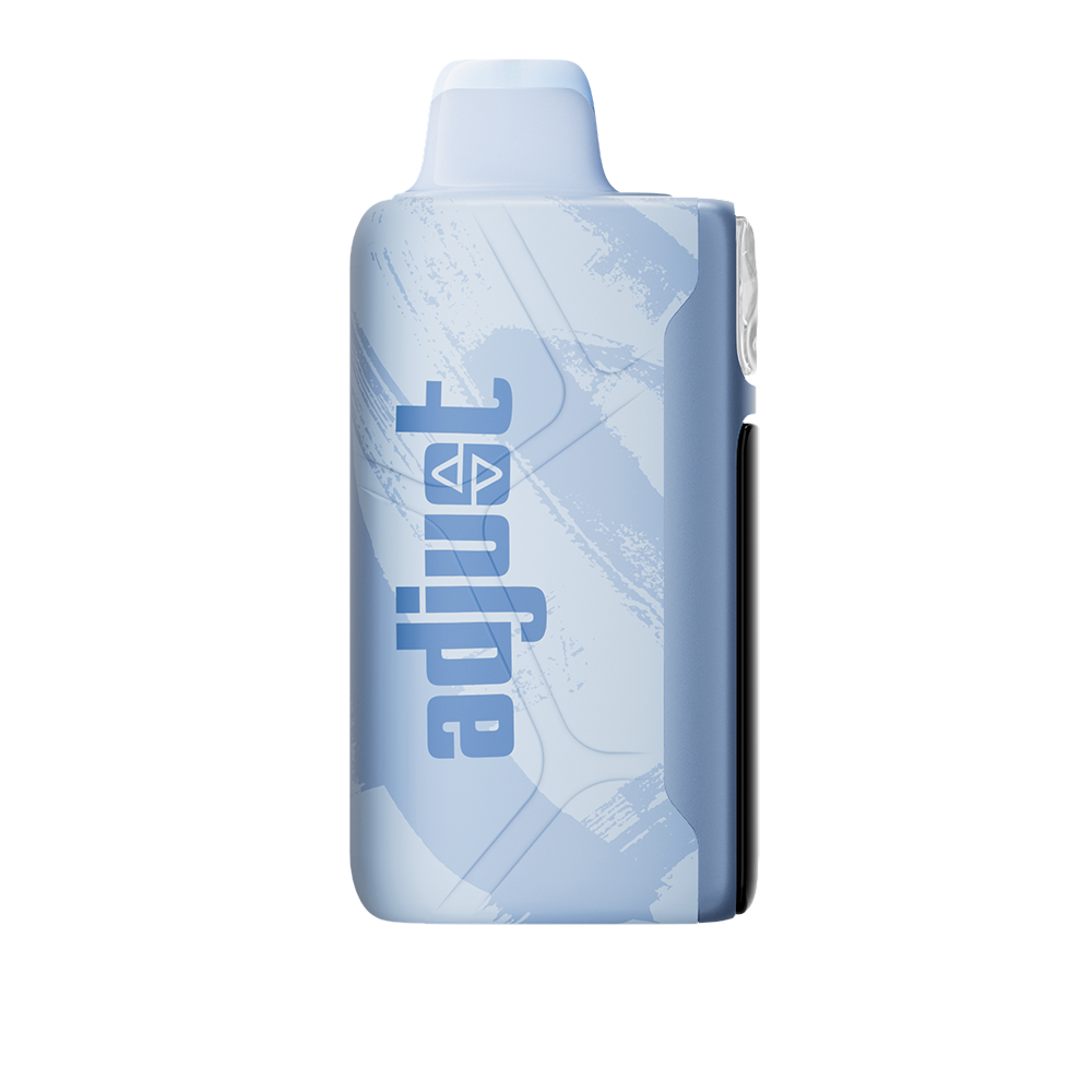 MySour Sour Blue Razz Ice disposable vape device with a sleek blue design, ergonomic build, and modern display. Premium blue raspberry ice-flavored vape for a cool and refreshing vaping experience.