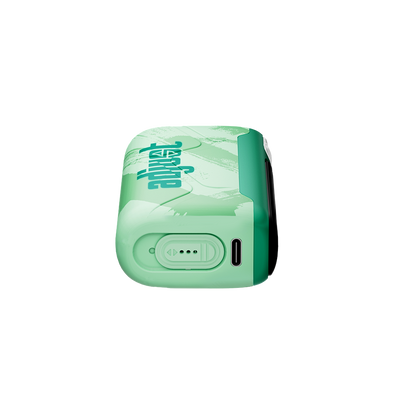 MySour Sour Grapple disposable vape device with a sleek green design, ergonomic build, and modern display. High-quality flavored vape for a smooth and enjoyable vaping experience.