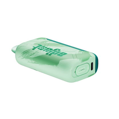 MySour Sour Grapple disposable vape device with a sleek green design, ergonomic build, and modern display. High-quality flavored vape for a smooth and enjoyable vaping experience.