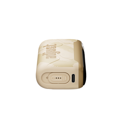 MySour Sour Island disposable vape device featuring a stylish gold design, ergonomic shape, and modern display. Premium tropical-flavored vape for a smooth and satisfying vaping experience.