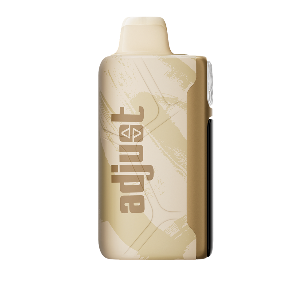 MySour Sour Island disposable vape device featuring a stylish gold design, ergonomic shape, and modern display. Premium tropical-flavored vape for a smooth and satisfying vaping experience.