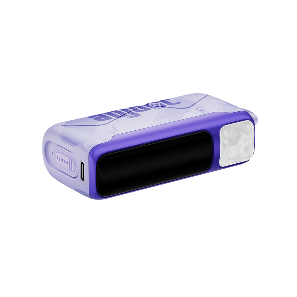 MySour Sour Peach Raspberry disposable vape device featuring a stylish purple design, ergonomic build, and modern display. Premium flavored vape for a smooth and satisfying vaping experience.