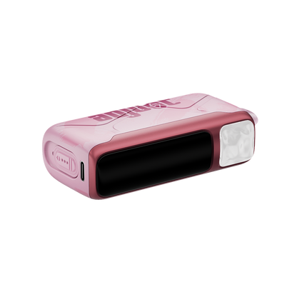 MySour Sour Pinkberry disposable vape device with a sleek pink design, ergonomic shape, and modern display. High-quality flavored vape for a smooth and flavorful experience.