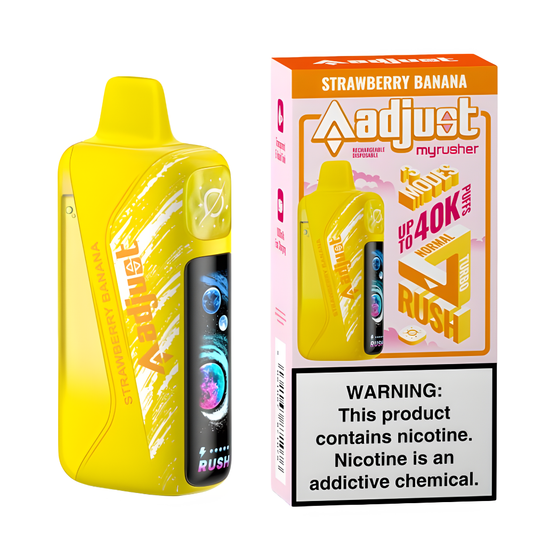 Strawberry Banana – Adjust MyRusher | 40K Puffs