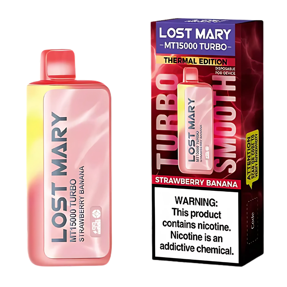 Strawberry Banana – Lost Mary MT15000 Turbo