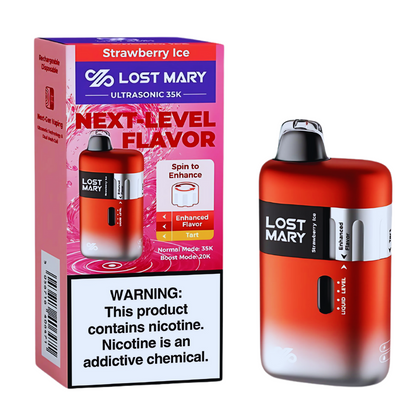 Strawberry Ice – Lost Mary Ultrasonic 35K