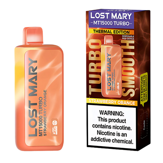 Strawberry Orange – Lost Mary MT15000 Turbo