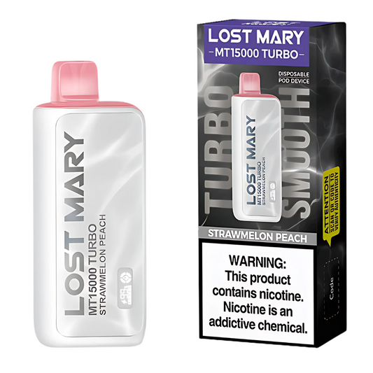 Strawmelon Peach – Lost Mary MT15000 Turbo
