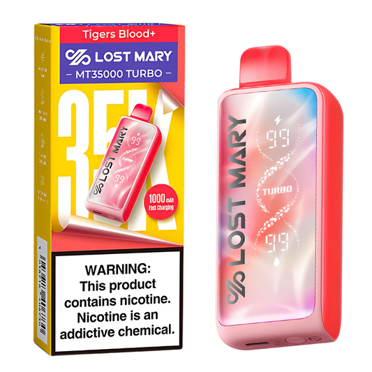 Tigers Blood+ Lost Mary MT35000 Turbo | 35K Puffs