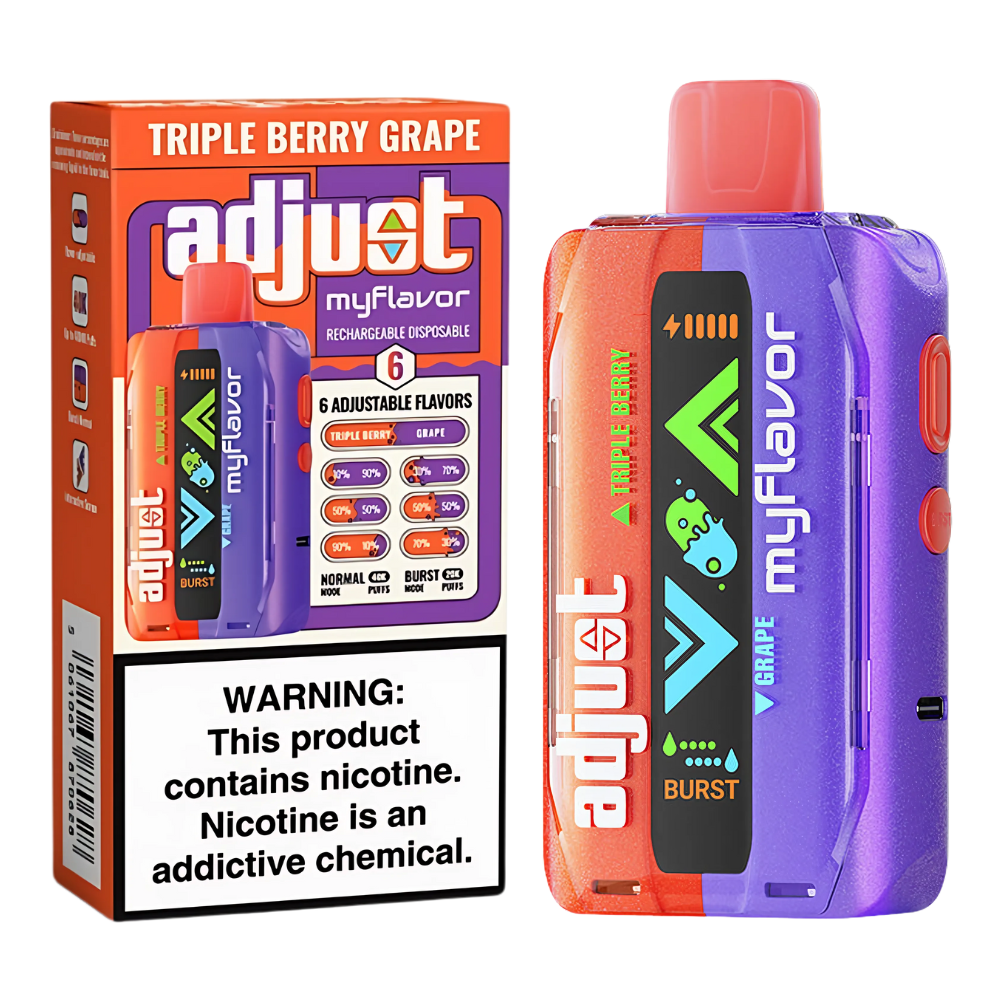 Triple Berry Grape Adjust MyFlavor | 40K Puffs