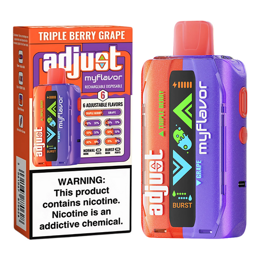 Triple Berry Grape Adjust MyFlavor | 40K Puffs
