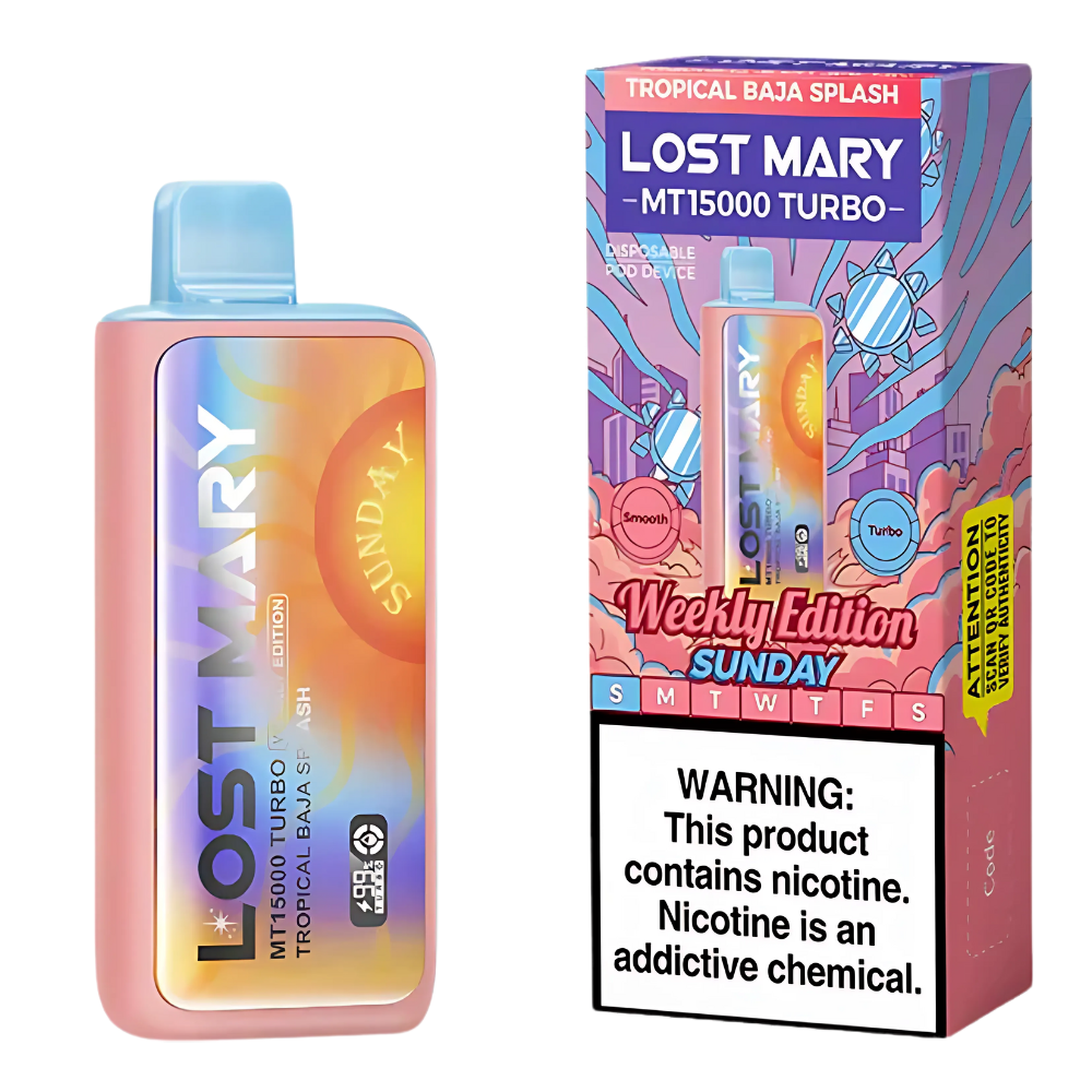 Tropical Baja Splash (Sunday – Weekly Edition) – Lost Mary MT15000 Turbo