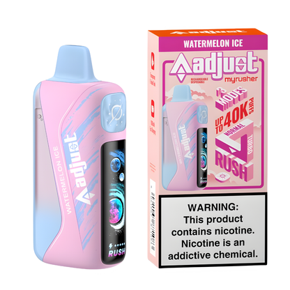 Watermelon Ice – Adjust MyRusher | 40K Puffs