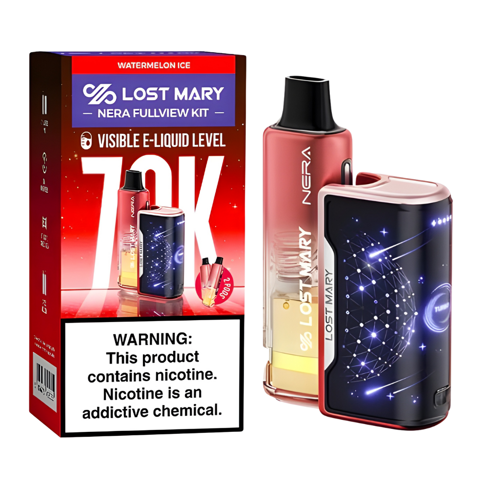 Watermelon Ice – Lost Mary Nera Fullview Kit | 70K Puffs