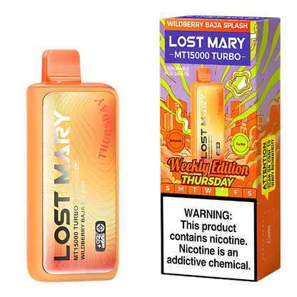 Wildberry Baja Splash (Thursday – Weekly Edition) – Lost Mary MT15000 Turbo