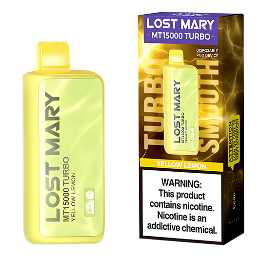 Yellow Lemon – Lost Mary MT15000 Turbo
