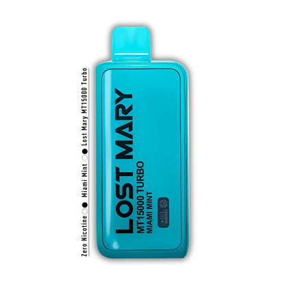 Miami Mint (0% Nicotine) – Lost Mary MT15000 Turbo