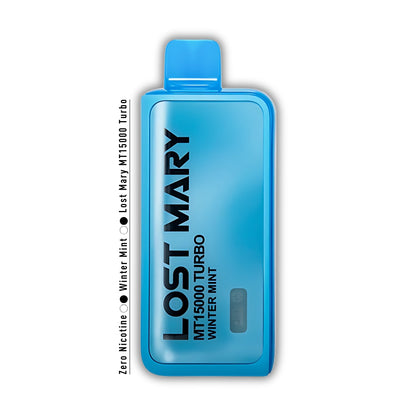 Winter Mint (0% Nicotine) – Lost Mary MT15000 Turbo